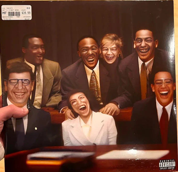 Yachty - Let’s Start Here. (2xLP, Album, Ltd, Ora)