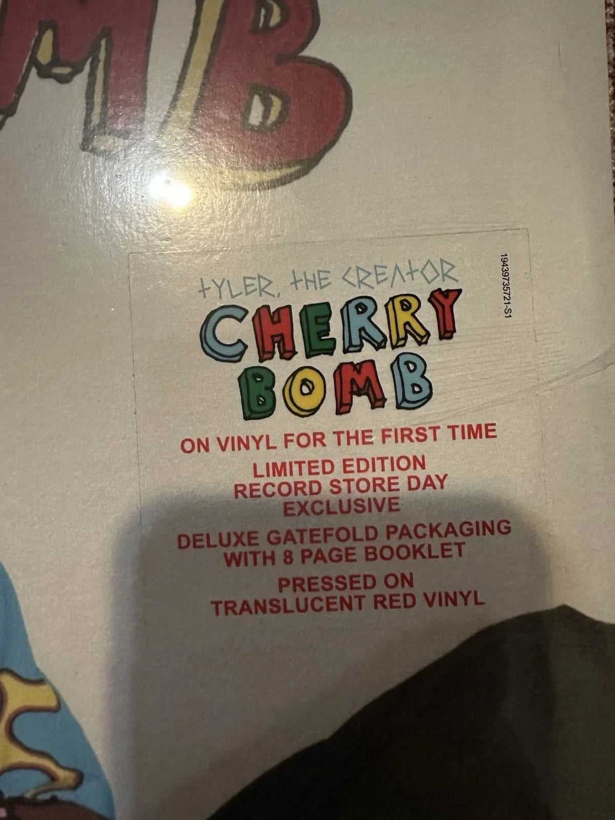 Tyler, The Creator - Cherry Bomb (2xLP, Album, RSD, Ltd, RE, Red)